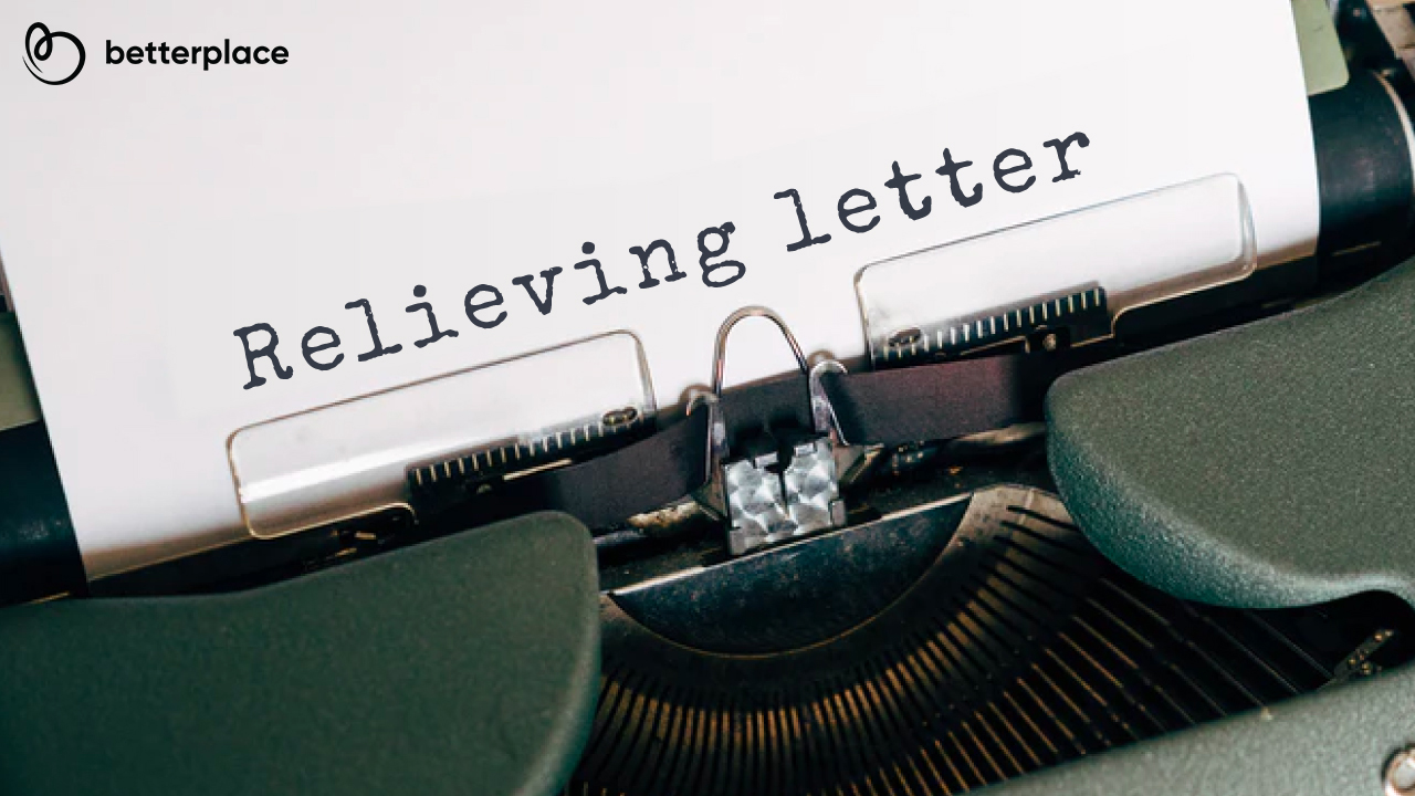 7 Best Relieving Letter Templates