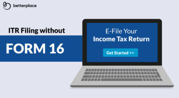 File Income Tax Returns without Form 16