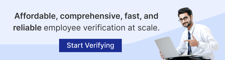 employee background verification